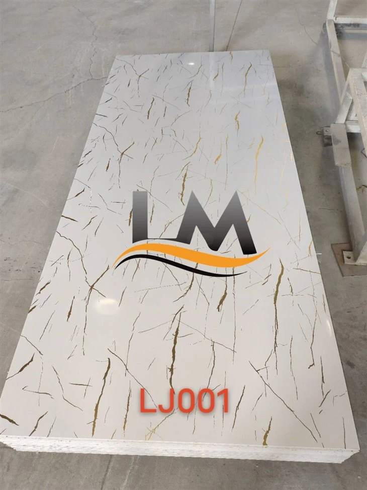 Kitchen Wall Decorative Marble Pvc Uv Wpc Wall Panel