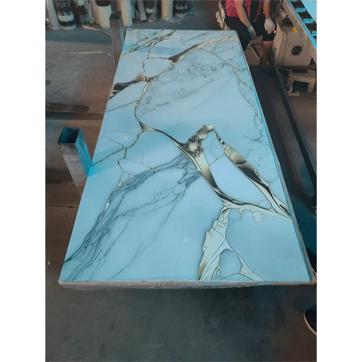 Fast Delivery Time UV Marble Sheet
