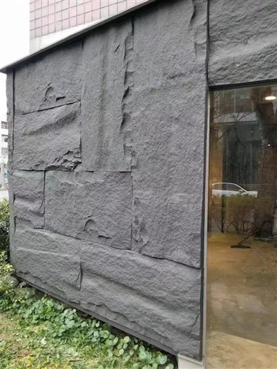 Plošče iz furnirja iz PU kamna, ki jih je enostavno namestiti